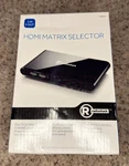 Radioshack Hdmi Matrix Selector 3-in / 2-out W/remote & Ac Adapter - Great Buy!!. Fixed Price $15.99.