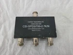 Cellular Specialties Cs04-032-429 Csi-spd3/700-2.7k/n 3 Way Splitter. Fixed Price $15.00.