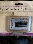 Radio Shack Professional Satellite/tv Signal Combiner/splitter O3a99.. Fixed Price $16.00.