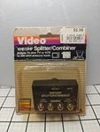 Gemini Tv/vcr Signal Separator Splitter / Combiner Vhf Uhf 75 - 300 Ohm- Cv72. Fixed Price $10.00.