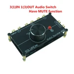 Rca Stereo Input Audio Signal Source Switch Switcher Splitter Selector Box 3 In. Fixed Price $21.90.