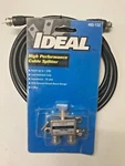 New Ideal 85-132 2-way High Performance Cable Splitter 5 Mhz-1ghz W/6 Ft Cable!. Fixed Price $3.95.