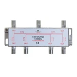 6-way Tv Coaxial Cable Splitter 5-2300 Mhz For Rg6 Rg59 Antenna Hdtv Satellite. Fixed Price $15.65.