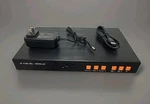 4k Video Wall Controller 1x4 Hdmi Display Splitter Processor W/ Psu & Cable. Fixed Price $69.99.