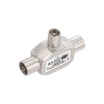 Satellite Splitter 2-way Tv Aerial For Dual Screens 1 Male To 2 Female. Fixed Price $5.59.