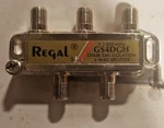 Regal Gs4dgh 4 Way House Splitter. Fixed Price $10.99.