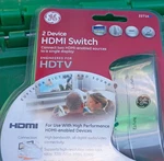 Ge 2-device Hdmi Switch, Engineered For Hdtv, Output, Mpn. Fixed Price $13.72.