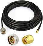 Wlaniot Low Loss N Male To Sma Weatherproof Connectors Rg58 Cable 25ft,7.5m. Fixed Price $17.99.