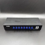 Pre-owned E-sds 8-way Rca Switch Av Switcher 8 In 1 Out Composite Port. Fixed Price $28.00.