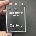 Tru-spec Model Sc-3 Signal Combiner #201-030. Fixed Price $7.00.