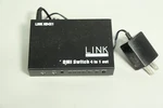 Link Brand Hd4x1 - Hdmi Switch, 4 In, 1 Out 1080p & 3d Compatible /power Adapter. Fixed Price $17.25.