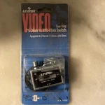 Leviton A/b Video Cable Tv Switch 75/300 Ohm Coaxial C5102. Fixed Price $4.99.