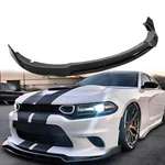 For Dodge Charger Srt 2015-2023 V2 Style Glossy Black Front Bumper Lip Splitter. Fixed Price $99.99.