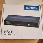 New Never Used Avantek Hs41 4x1 Hdmi Switch With Remote & Ac Power. Fixed Price $19.75.