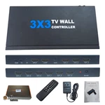 3x3 Video Wall Processor & Tv Switchbox Controller -14 Flexible Splits. Fixed Price $94.99.