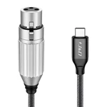 J&d Usb C To Xlr Microphone Audio Cable, Braided Female 3.3 Feet. Fixed Price $21.99.