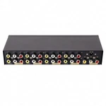 Dtech Powered 8 Way 3 Rca Splitter Box 1 In Out Composite Video Audio Distr.... Fixed Price $37.09.