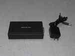 Monoprice 1x2 Vga Splitter With Audio, 500mhz 15649 W/ Power Supply. Fixed Price $12.00.