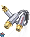 Soundfam Rca Y Splitter 1 Male To 2 Female Rca/phono Cable Stereo. Fixed Price $34.99.