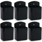 Vaconico 6 Pcs Remote Control Holder Wall Mount, Tv Black-6pcs. Fixed Price $28.99.