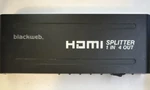 Blackweb Hdmi Splitter 1 In 4 Out Bwa17av015 4-way Output 1:4 Duplication. Fixed Price $4.99.