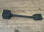 9 Video Splitter - Dvi-d Male To Female X 2 102518 By Monoprice. Fixed Price $8.37.