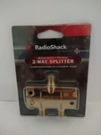 *new* Radio Shack 2-way Splitter 75 Ohm Bi-directional. Fixed Price $3.36.