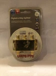 Ge Digital Four-way Splitter Model 87625 Ultra Pro. Fixed Price $15.75.