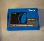 New! Orei 8k 1x2 Displayport Splitter (dp-102) - 8k/4k Compatible Mac/windows. Fixed Price $24.99.