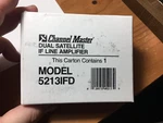Satellite If Line Extender Channel Master 5213ifd 12-22v Amplifier - New In Box. Fixed Price $18.75.