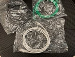 Cat 6, Coax Cables, Time Warner Splitter, Misc Lot *read Description*. Fixed Price $30.00.