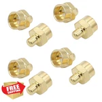 Exgoofit Coax Cable Caps 8-pack Gold Plated. Fixed Price $20.00.