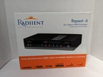 Radient Technologies Repeat6 6 Hdmi Distributor - Open Box Never Used. Fixed Price $298.98.