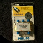 Philips 2300 Mhz Digital 4 Way Splitter. Sdw5012ogn/17 New Sealed. Fixed Price $9.89.
