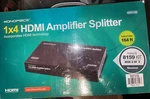Monoprice 8159 1x4 Hdmi Amplifier Splitter Mhsp0104e, New, Never Used, Open Box. Fixed Price $60.00.