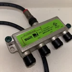 Directv With 2ft Cabl 2-2150 Mhz Swm Approved 4-way Smw Splitter - Msplit4r1-02a. Fixed Price $14.44.