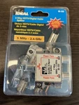 Ideal "85-332" 2-way Hdtv/digital Cable Splitter (5 Mhz-2.4 Ghz). Fixed Price $5.00.