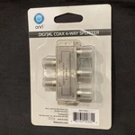 Onn. Digital Coax 4-way Splitter New 2017. Fixed Price $11.99.