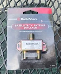 Radioshack 1602567 16-2567 Satellite/tv Antenna Diplexer New. Fixed Price $4.87.