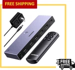 Ugreen 8k 60hz Hdmi Switch 5 In 1 Support 4k 240hz Hdr10+ Hdcp 2.3 Cec 2.1. Fixed Price $104.99.