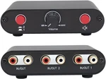 2-way Rca Stereo Audio Switch Input Signal Source Switcher Selector Splitter Box. Fixed Price $25.16.