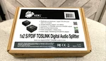 Siig 1x2 S/pdif Toslink Digital Audio Splitter W/ Ac Adapter. Fixed Price $25.99.