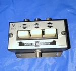 Vanco Acs-7 3-way 1:3 Coaxial F Catv/tv Vcr Selector Switch Universal Untested. Fixed Price $15.00.