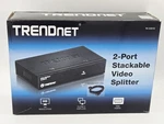 Trendnet Tk (tk-v201s) 2-ports External Video Splitter Cascadable. Fixed Price $29.99.