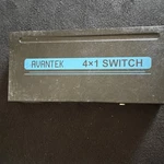 Avantek Hs41 4x1 Ir Switch Video Input Selector. Fixed Price $5.00.
