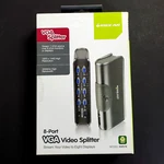 Iogear 8-port Vga Video Splitter And Signal Gvs78. Fixed Price $29.95.