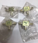 365-3630 6db Directional Coupler Single Port Tap Off T Style F Coax Lot Of 4. Fixed Price $16.00.