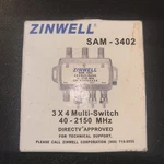 Zinwell Sam-3402 3 X 4 Multi-switch 40-2150 Mhz Directv Approved - New. Fixed Price $8.94.