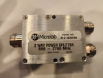 Microlab D2-69fn 698-2700mhz Power Splitter. Fixed Price $35.00.