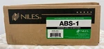 Niles Abs-1 Speaker Level Automatic A-b Switcher With Adapter New Old Stock Bk09. Fixed Price $100.00.